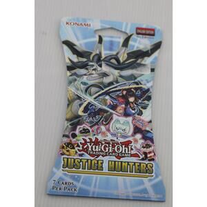 Yu-Gi-Oh Justice Hunters Sleeved ( 1 Booster Pack ) English 1st Edition